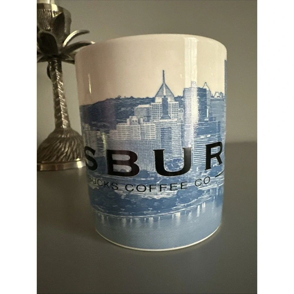 Pittsburgh Steel City Starbucks Barista 2002 Skyline Series One Coffee Cup Mug